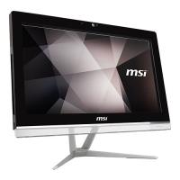 MSI AIO PRO 20EXTS 8GL-051XEU CELERON N4000 8GB DDR4 256GB SSD DOS SIYAH 19.5 HD (1600X900) SINGLE-TOUCH - 1